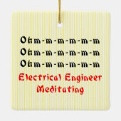 Meditation Keramikornament (Rückseite)