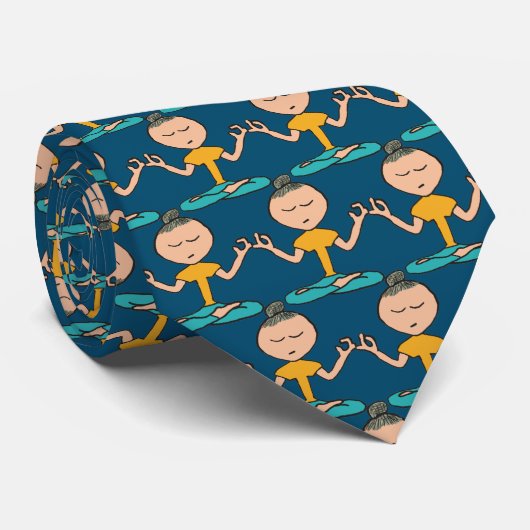 Meditation Krawatte (Gerollt)