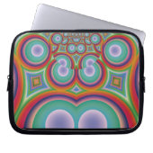Meditation Laptopschutzhülle (Vorderseite)