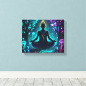 Meditation Leinwanddruck (Insitu (Holzboden))