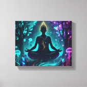Meditation Leinwanddruck (Vorderseite)