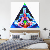 Meditation Leinwanddruck (Insitu (Schlafzimmer))
