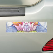 Meditation Lotus Autoaufkleber (Auf Auto)