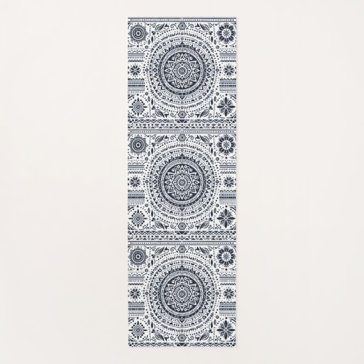 Meditation Mandala Yogamatte (Vorderseite)
