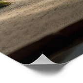 Meditation Monk Ruhe Friedliche Natur Poster (Ecke)