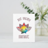 Meditation Namaste Lotus Flower Yoga Pose Spiritua (Stehend Vorderseite)