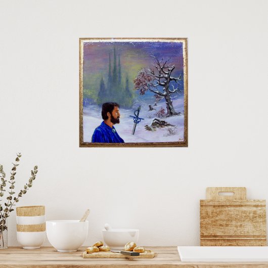 MEDITATION OF A KNIGHT POSTER (Küche)