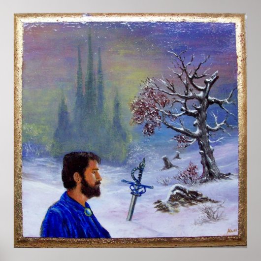 MEDITATION OF A KNIGHT POSTER (Vorne)