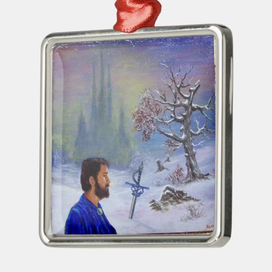 MEDITATION OF A KNIGHT SILBERNES ORNAMENT (Links)