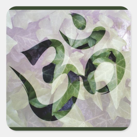 Meditation om Aufkleber (Vorderseite)