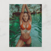 Meditation Postkarte (Vorderseite)