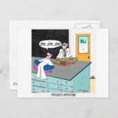 Meditation Postkarte (Vorne/Hinten)