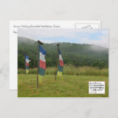 Meditation Postkarte (Vorne/Hinten)