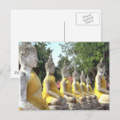 Meditation Postkarte (Vorne/Hinten)