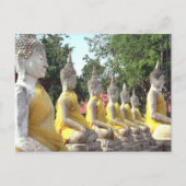 Meditation Postkarte (Vorderseite)