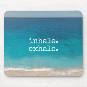 Meditation Schönes Paradies Strand Mousepad