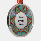 Meditation Silbernes Ornament (Rechts)
