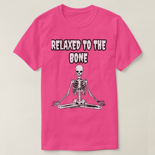 Meditation, Spaß, Halloween, YogaPose FunnyNamaste T-Shirt (Design vorne)