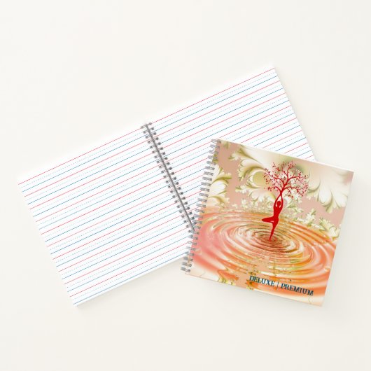 Meditation Spirale Notebook Notizblock (Innenseite)