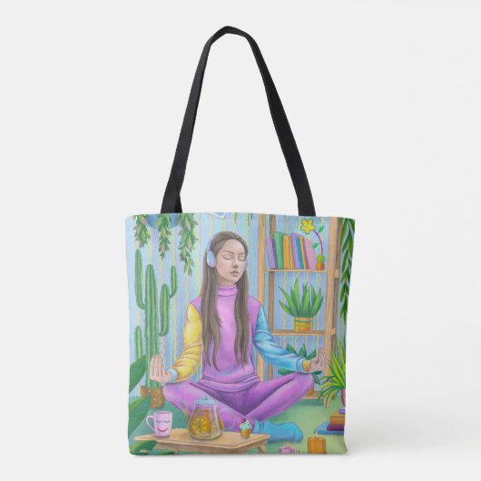 Meditation Tasche (Rückseite)