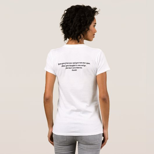 Meditation & Tea - T-Shirt (Schwarz voll)