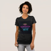 Meditation — The Original Wi-Fi Connection T-Shirt (Vorne ganz)