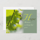 Meditation über Dinge, die wachsen CC0330 Postkarte (Vorne/Hinten)