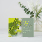 Meditation über Dinge, die wachsen CC0330 Postkarte (Stehend Vorderseite)