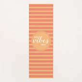 Meditation Übung Fitness Gute Vibes nur Yogamatte (Vorderseite)