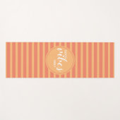 Meditation Übung Fitness Gute Vibes nur Yogamatte (Vorderseite (Horizontal))