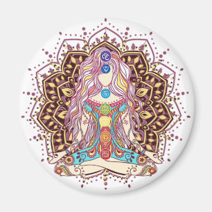 Meditation und Chakra-Alignment Magnet