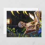 Meditation und die Ewige Liebe des Lesens in der H Postkarte (Vorne/Hinten)