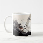 Meditation und Frieden Kaffeetasse (Links)