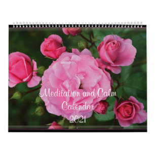 Meditation und Ruhe Kalender
