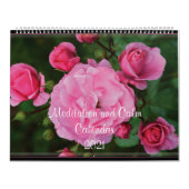 Meditation und Ruhe Kalender (Titelbild)