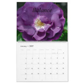 Meditation und Ruhe Kalender (Jan 2027)