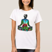 Meditation und Yoga T-Shirt (Vorderseite)