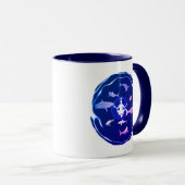 Meditation unter Wasser | Schwimmen mit Haien Tasse (VorderseiteRechts)