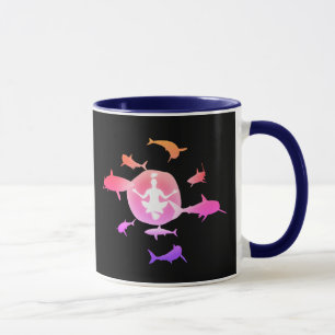 Meditation unter Wasser Tasse