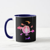 Meditation unter Wasser Tasse (Links)