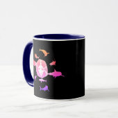 Meditation unter Wasser Tasse (Vorderseite Links)
