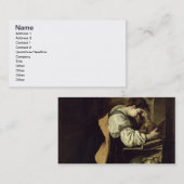 Meditation Visitenkarte (Vorne/Hinten)