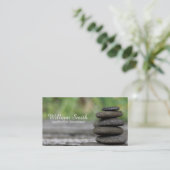 Meditation Visitenkarte (Stehend Vorderseite)