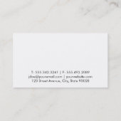 Meditation Visitenkarte (Rückseite)