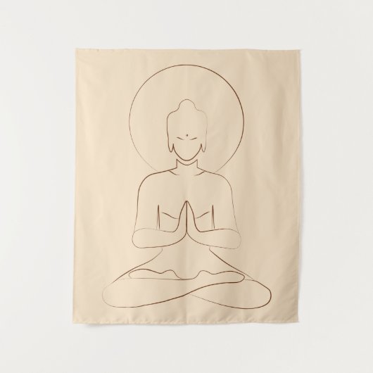 Meditation. Wandteppich (Vorderseite)