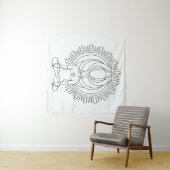 Meditation. Wandteppich (Beispiel (Horizontal))