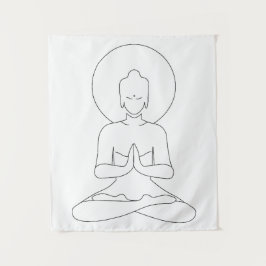 Meditation. Wandteppich