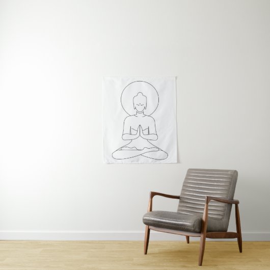 Meditation. Wandteppich (Beispiel)