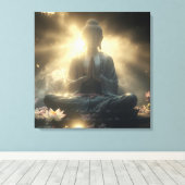 MEDITATION - YOGA - CARPE DIEM LEINWANDDRUCK (Insitu (Holzboden))