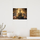 MEDITATION - YOGA - CARPE DIEM POSTER (Küche)
